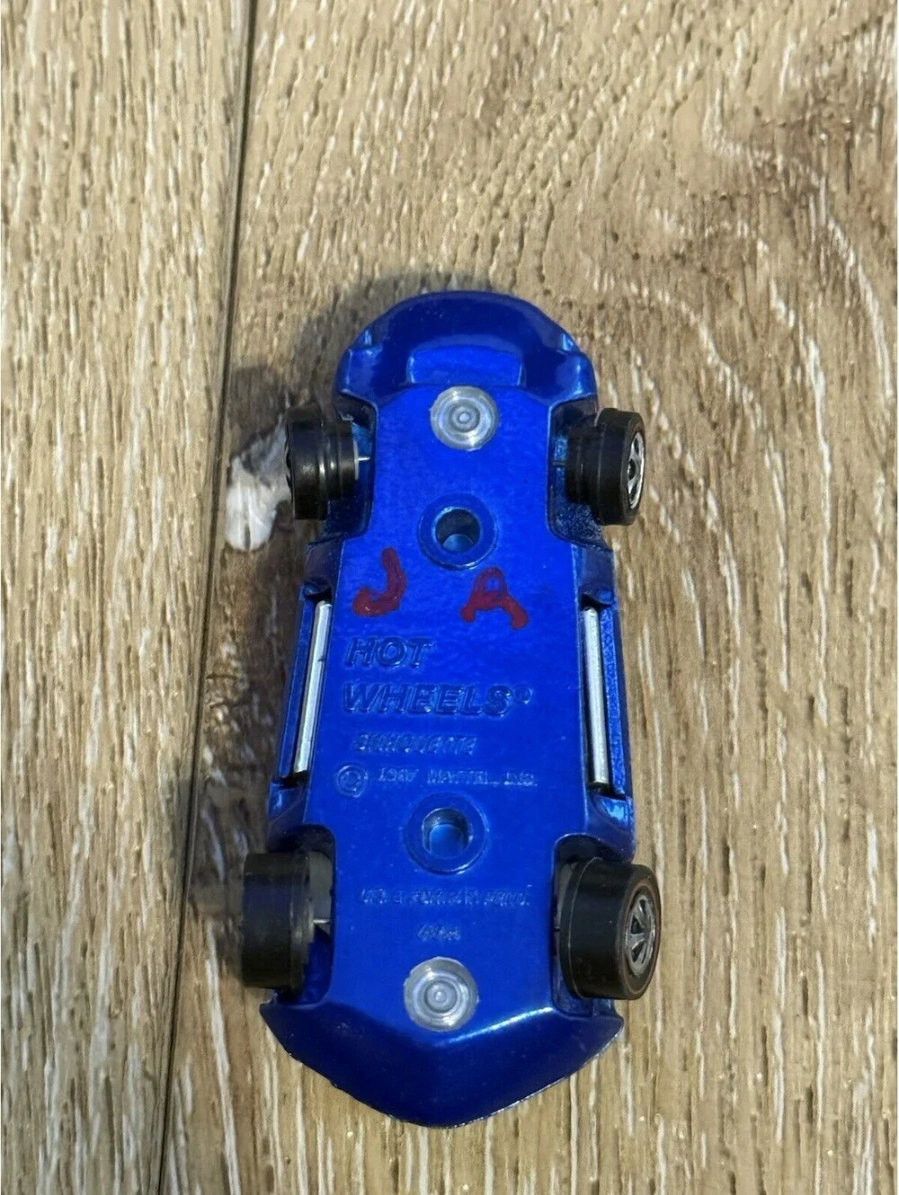 Hot Wheels Redline SILHOUETTE Dark Blue US White Interior Very Nice !!